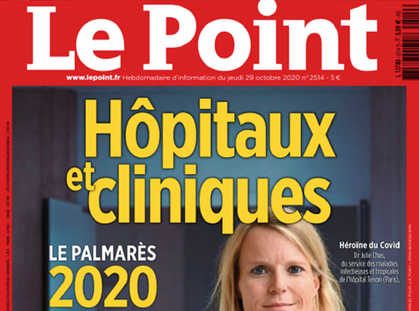 Le Point, Palmarès des Hôpitaux & Cliniques 2020