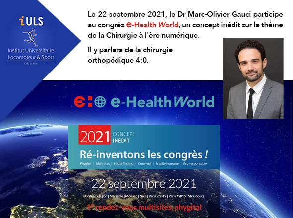 e-HealthWorld 22 septembre 2021