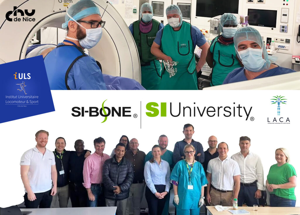 Le SI-Bone European Course organisé par le Pr Bronsard en collaboration avec SI University