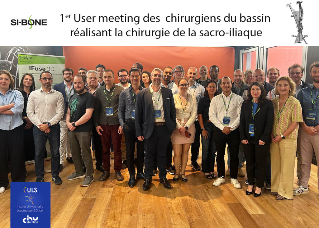 Le Pr Bronsard organise le 1er meeting dédié à la chirurgie de l’articulation sacro-iliaque!