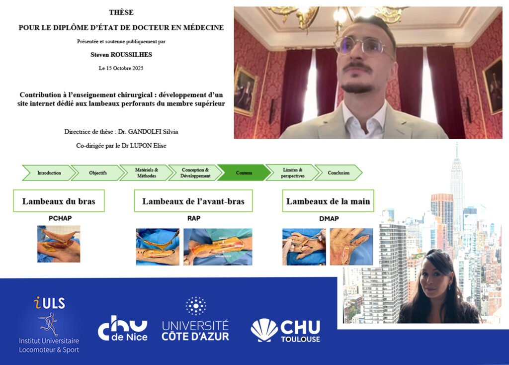 Félicitations à Steven Roussilhes pour son excellente soutenance de thèse!