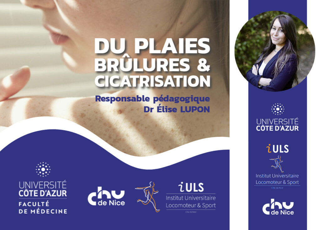 DU Plaies, Brûlures et Cicatrisation - Nouveau Programme!